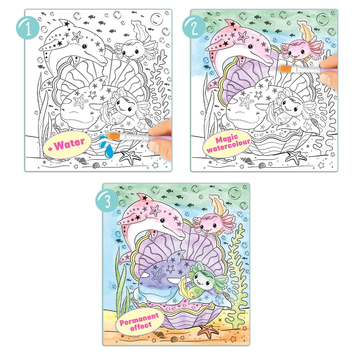 Mermaid Vand malebog