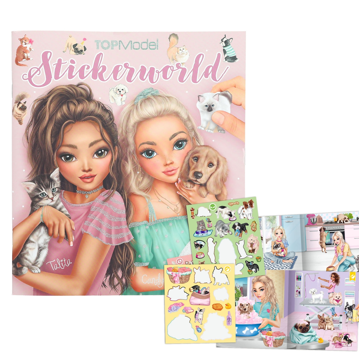 Stickerworld Kittty & Doggy