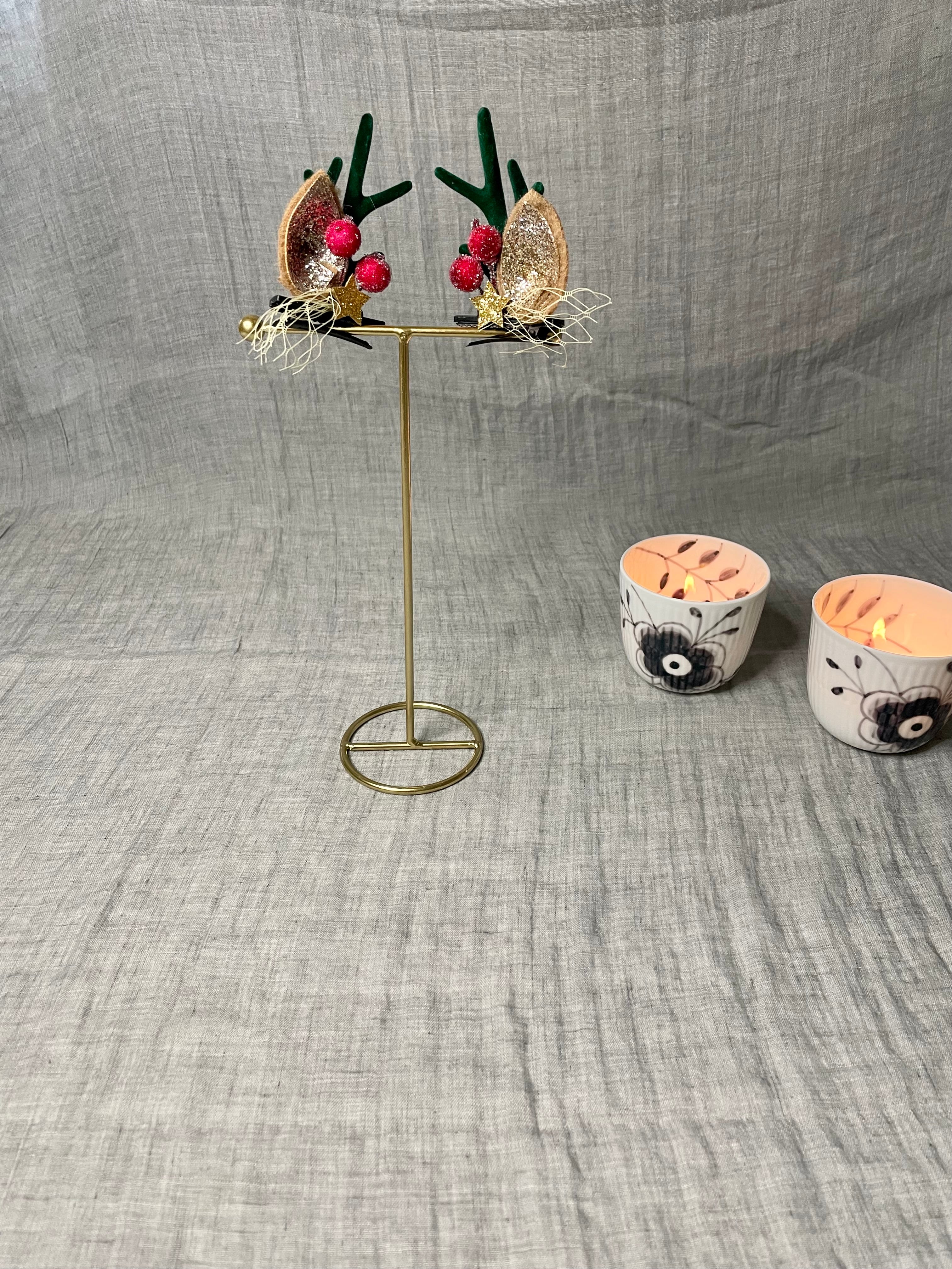 Julehårspænder med Gevir & Øre