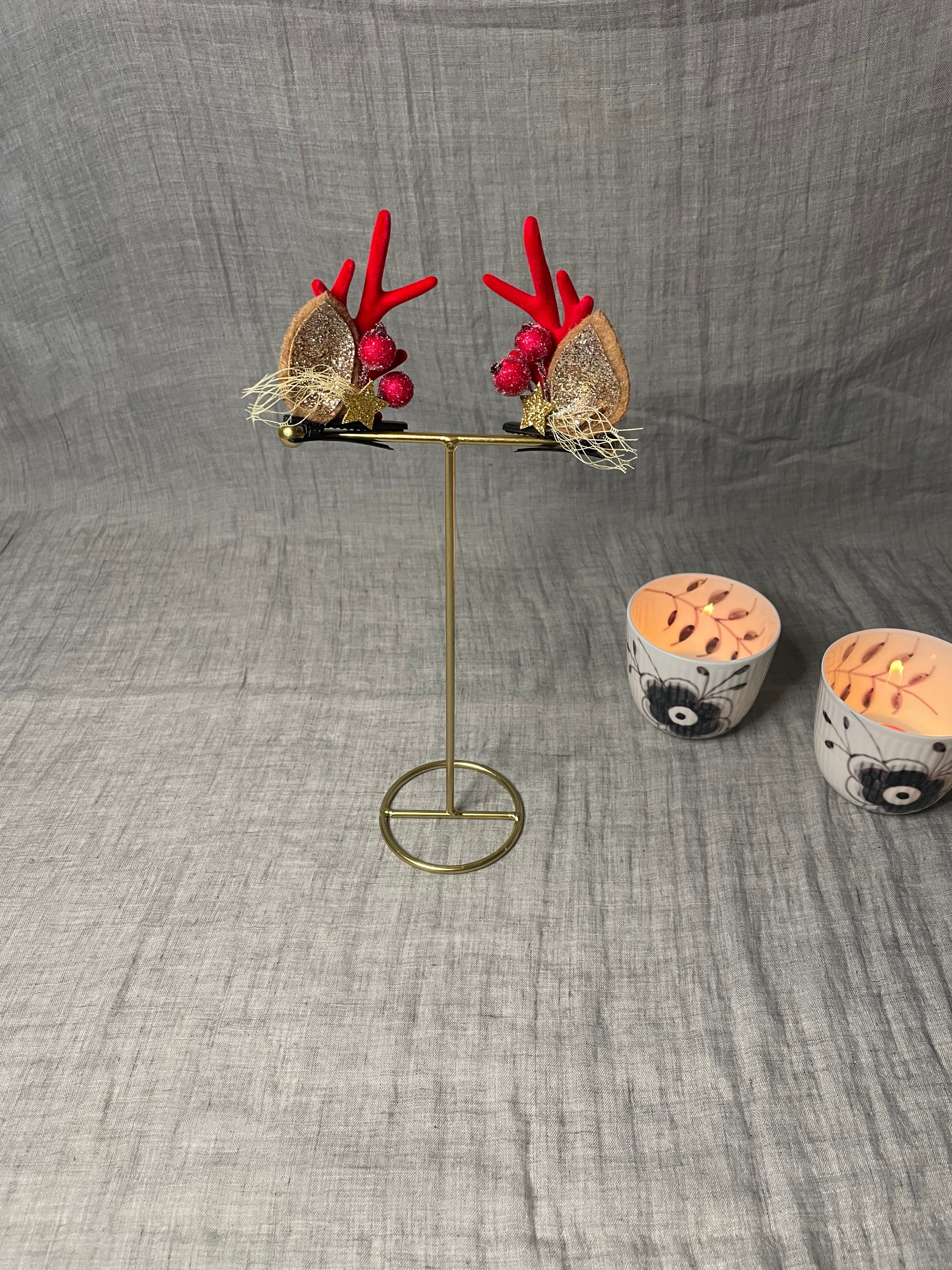 Julehårspænder med Gevir & Øre