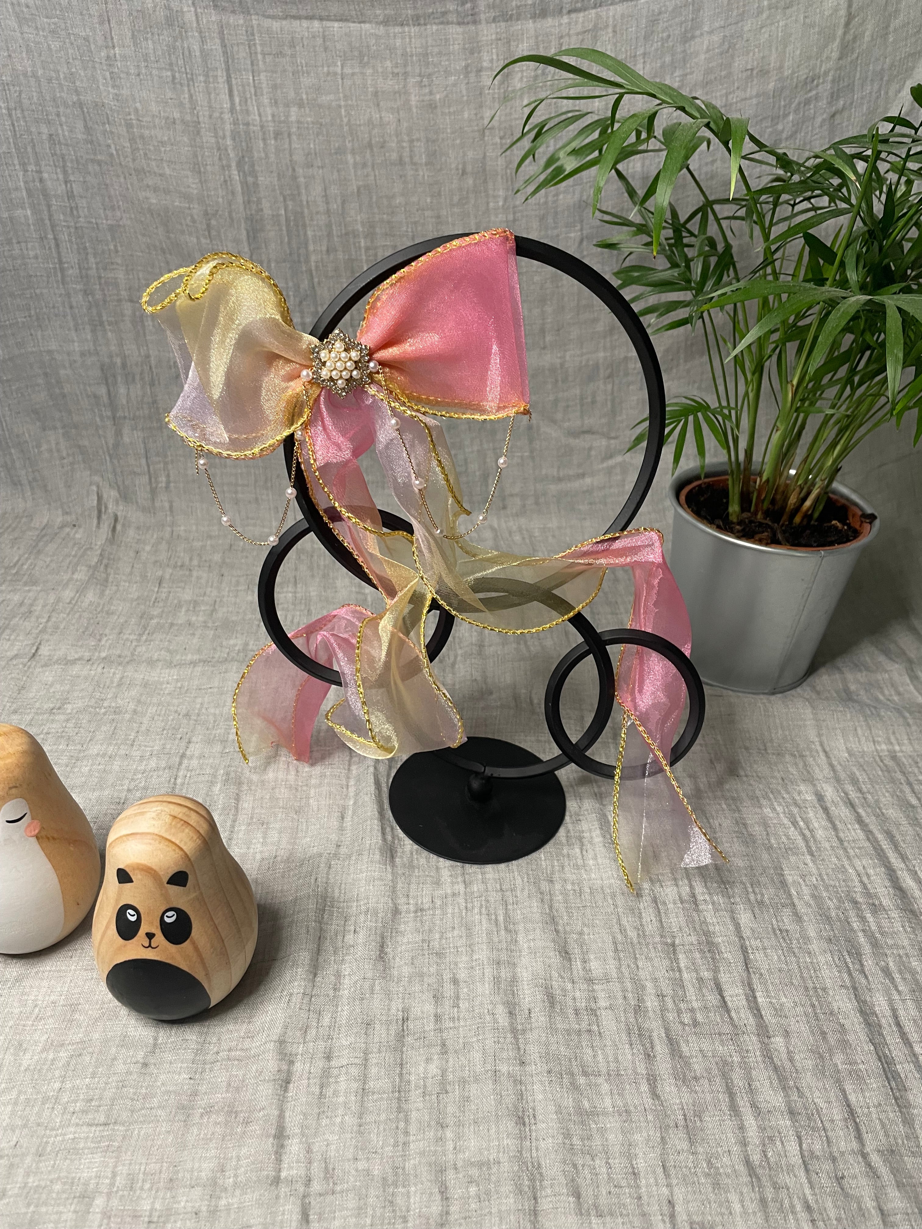 Pearl Hårklips Sløjfe