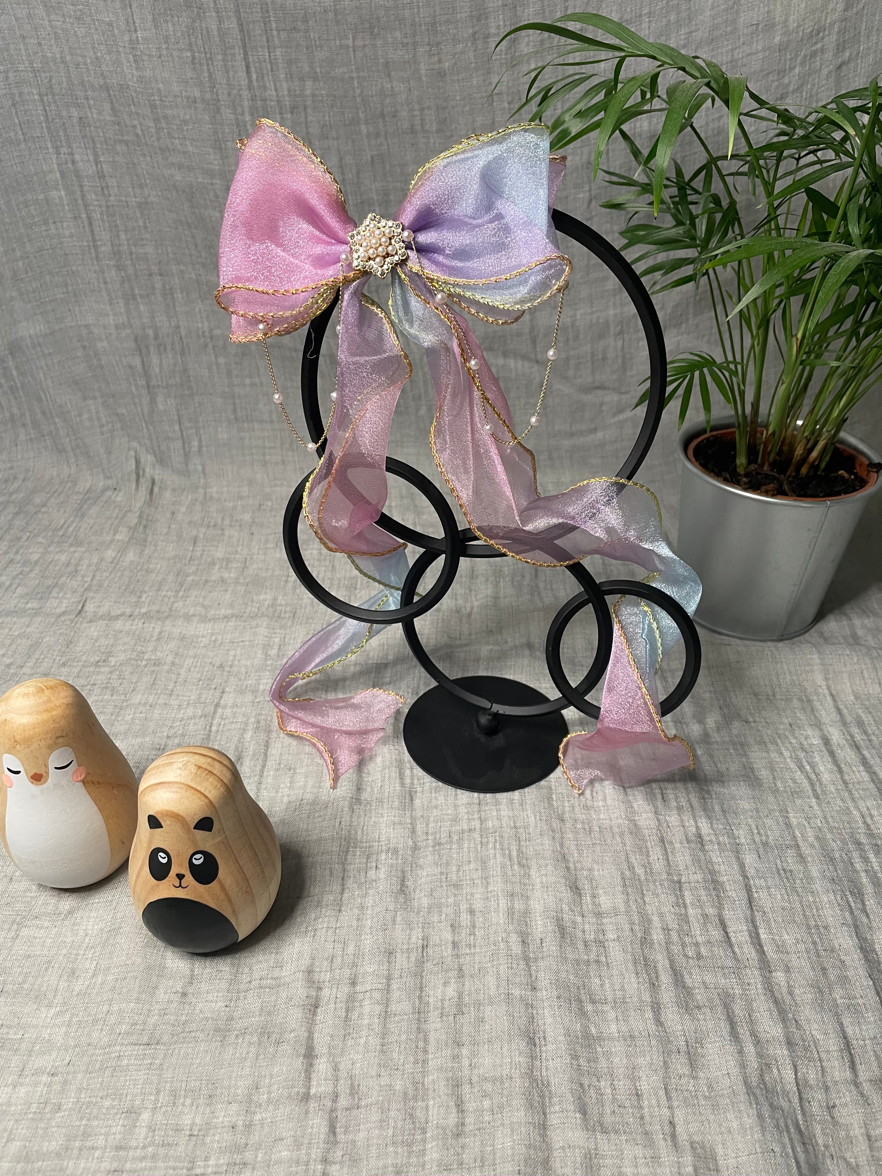 Pearl Hårklips Sløjfe