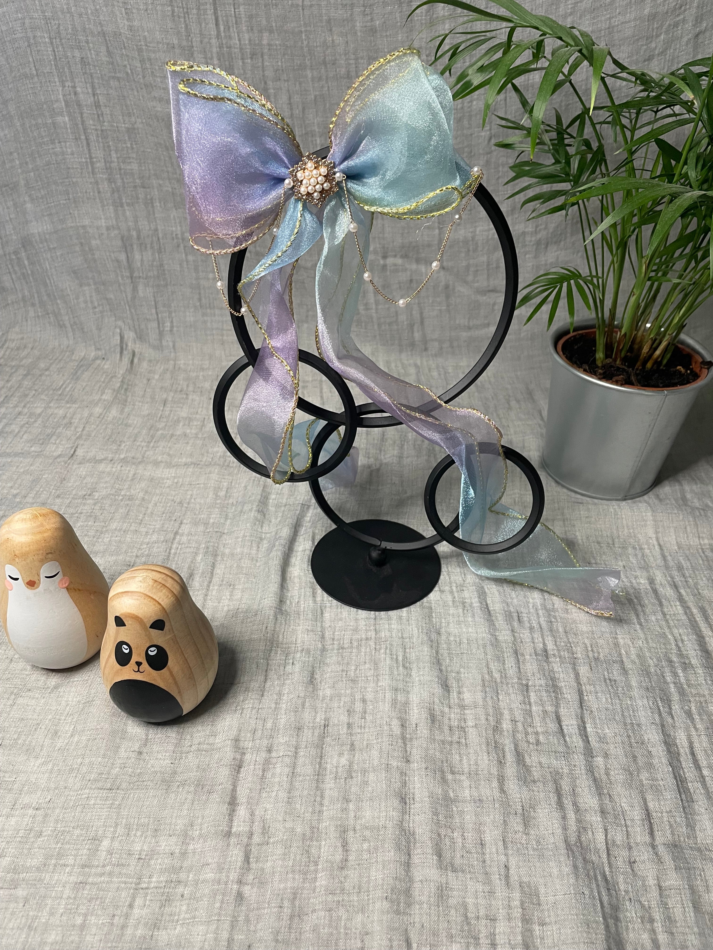 Pearl Hårklips Sløjfe