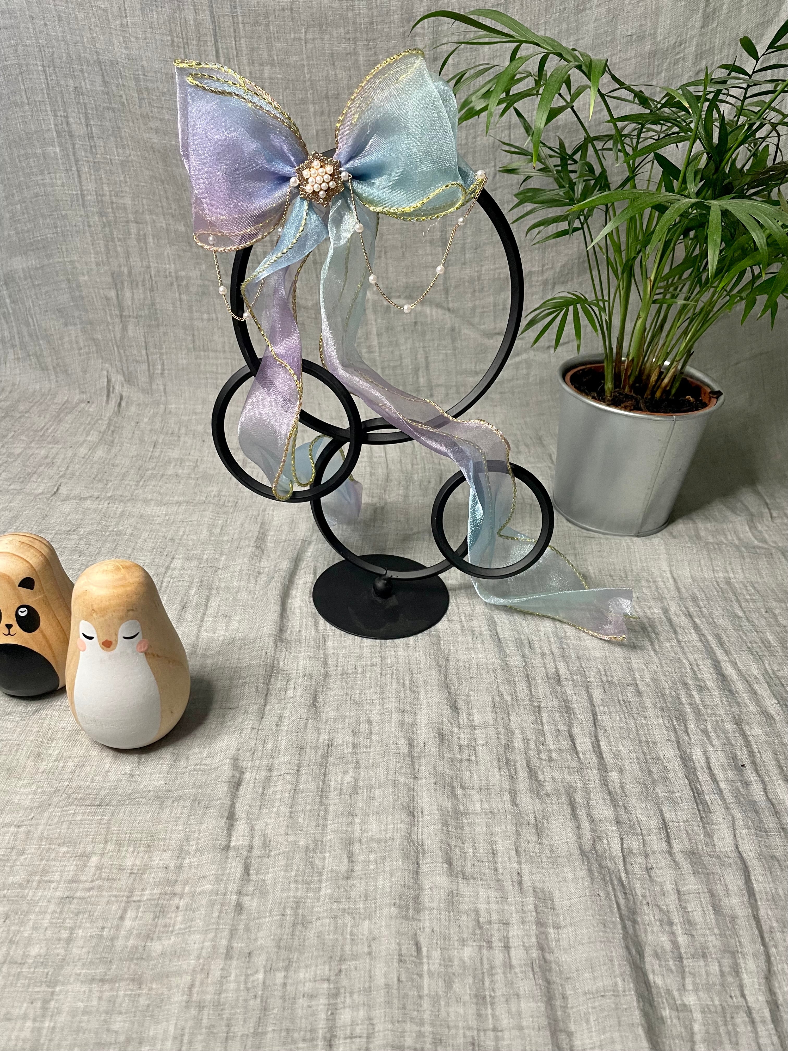 Pearl Hårklips Sløjfe