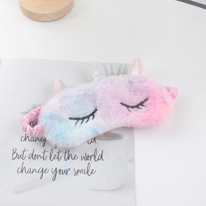 Rainbow Enhjørning Sovemaske