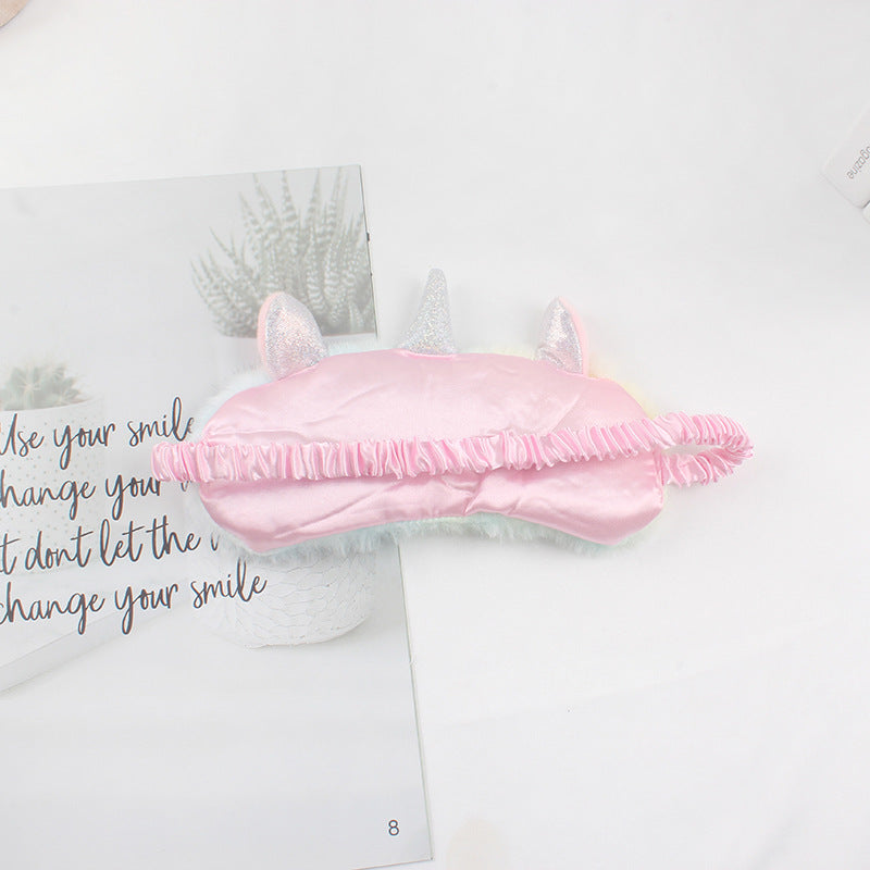 Rainbow Enhjørning Sovemaske