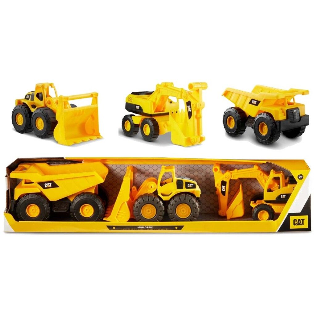 CAT Construction 3 pack