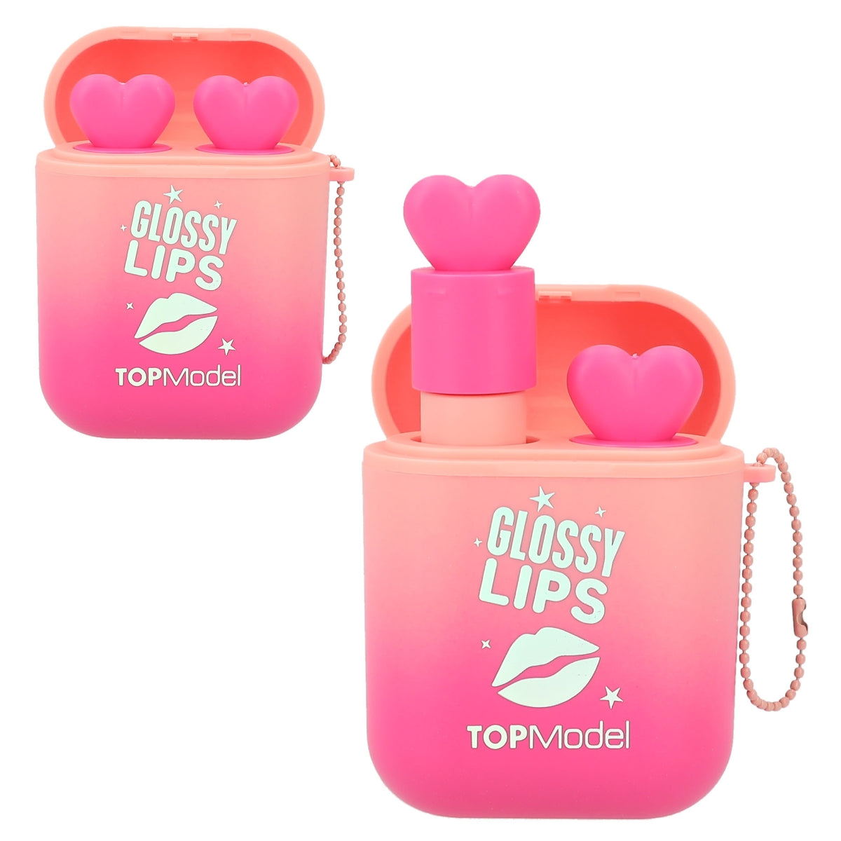 Top Model Lip Gloss Headphone Case
